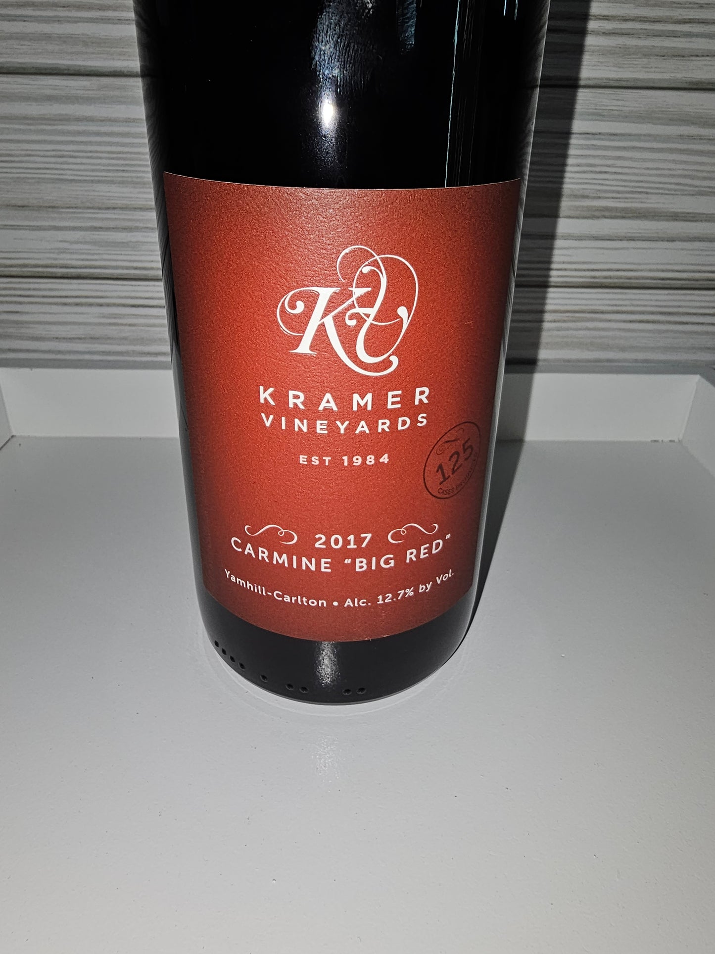 2017 Kramer Vineyards Carmine "Big Red"