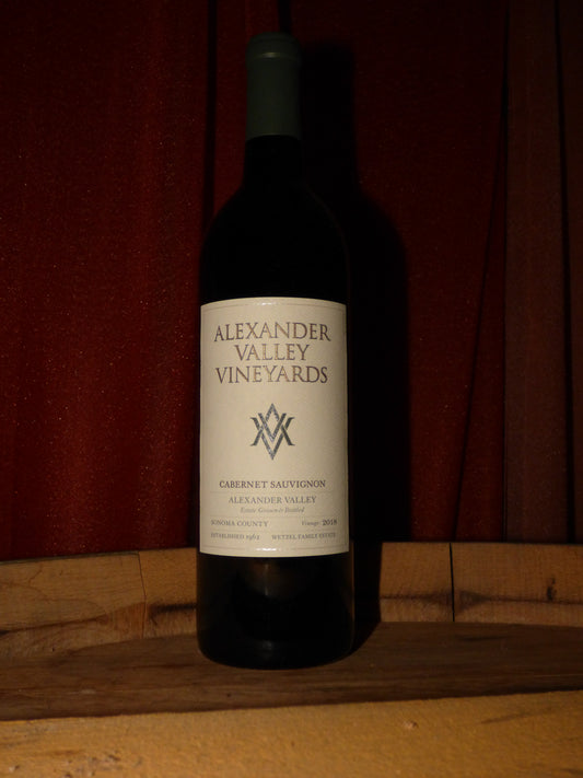 2018 Alexander Valley Vineyards Cabernet Sauvignon