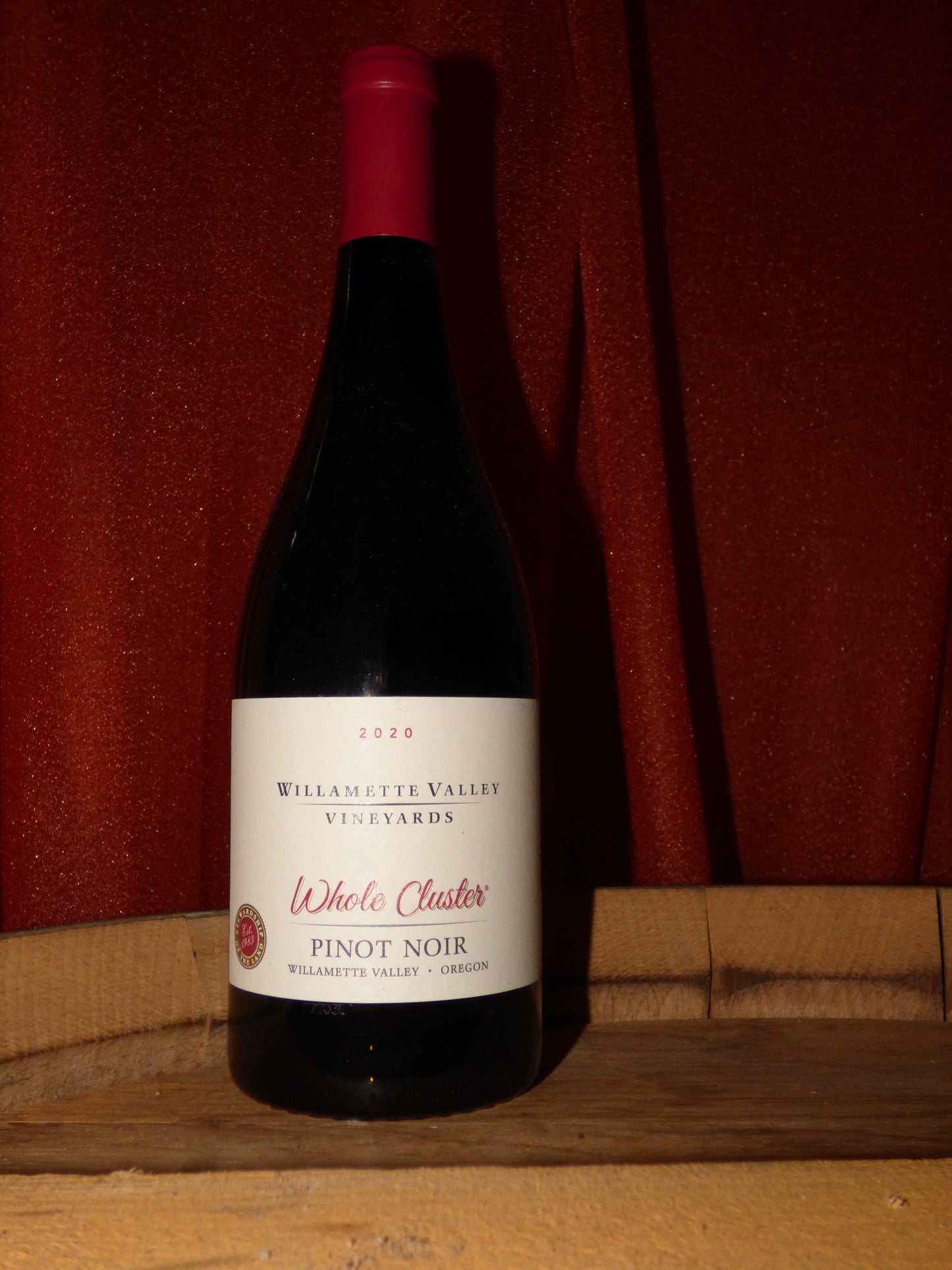 2020 Willamette Valley Whole Cluster Pinot Noir